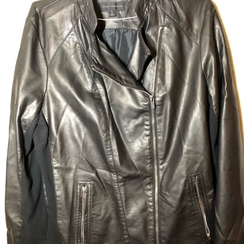 Leather jacket